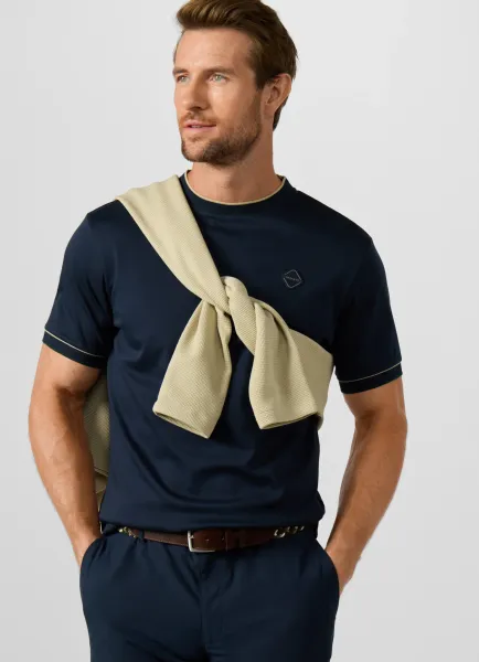 Classic Fit Branded Badge T-Shirt