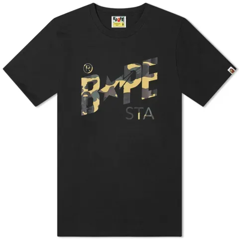 1st Camo BAPE STA Logo T-Shirt