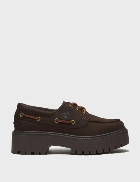 Timberland Stone Street Platform Boat Shoes