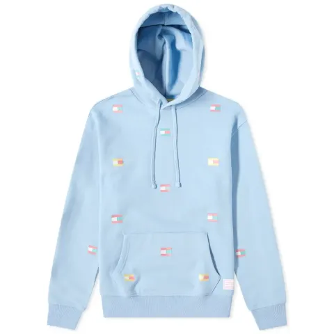 TJM Pastel Flag Aop Hoodie