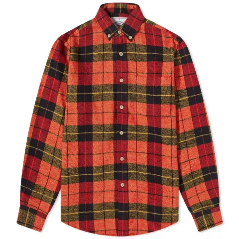 Nebraska Button Down Check Shirt