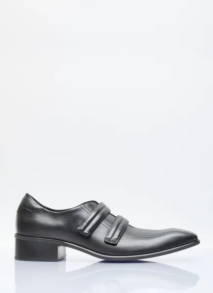 Exaggerated Toe Leather Shoes