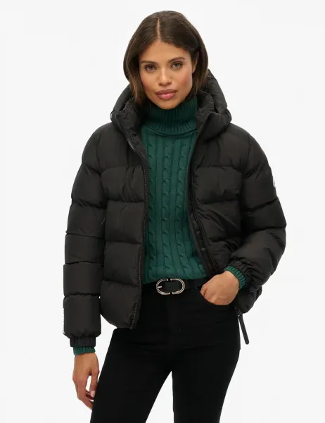 Superdry & Co Hooded Puffer Jacket