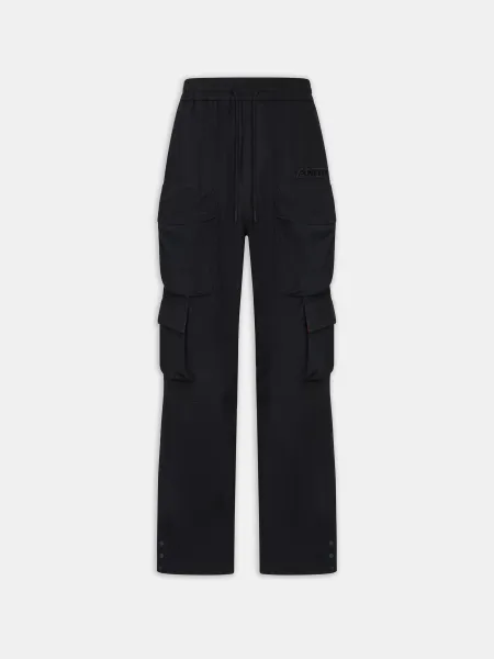 MULTI POCKET CARGO PANT - Black