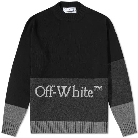 Blocked Crew Knit
