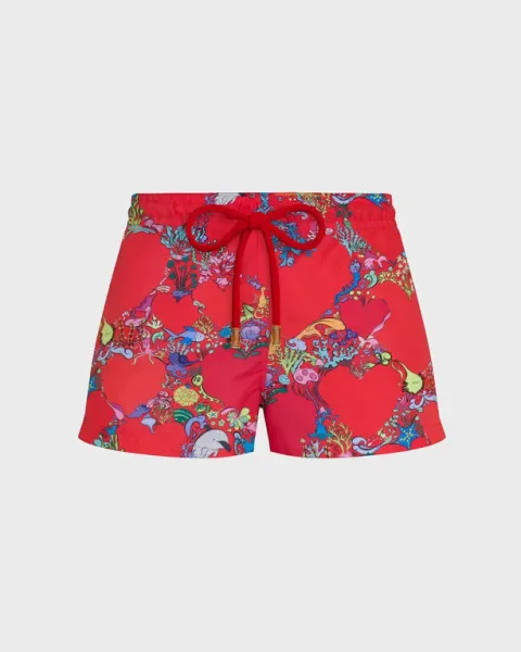 Vilebrequin Women Stretch Swim Shorts Amor