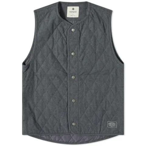 Quilted Flannel Vest