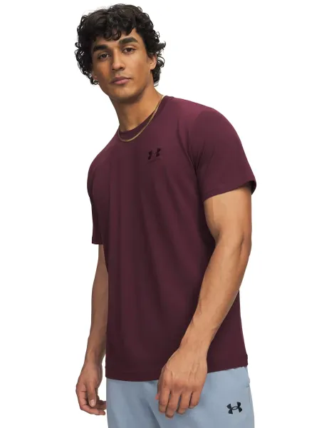 Icon Cotton Rich T-Shirt Burgundy