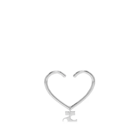 Courrèges Heart Logo Ear Cuff