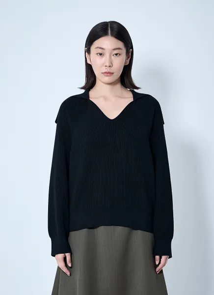Ribbed Cotton Sweater