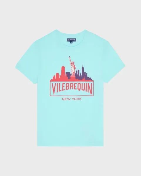 Vilebrequin Men Cotton T-shirt City