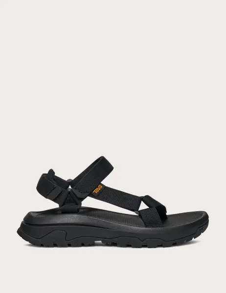 Teva Ankle Strap Flat Sandals Black