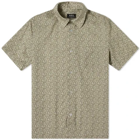 A.P.C. Short Sleeve Cippi Liberty Print Shirt