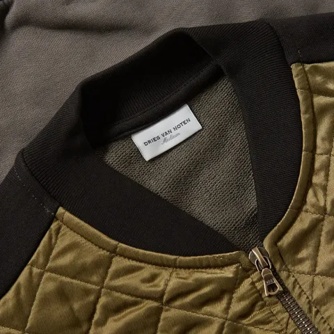 Hamish Quilted Bomber Jacket