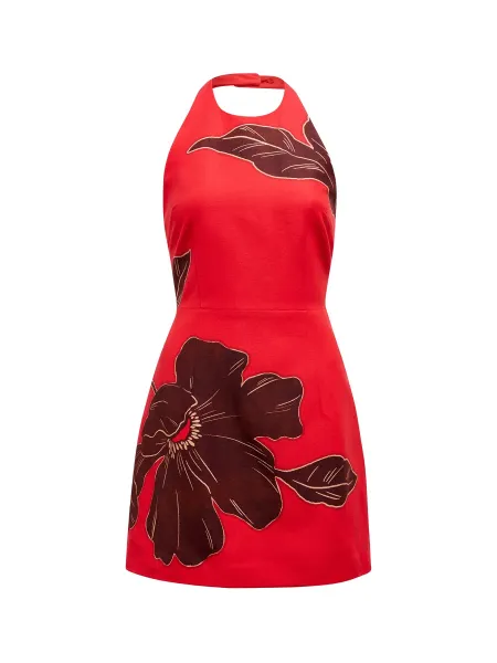 Forever New Corinna Printed Linen Mini Dress