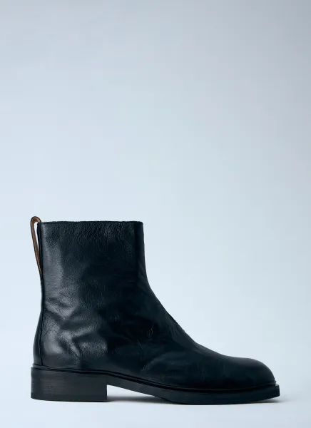 Daimono Zip Leather Boots