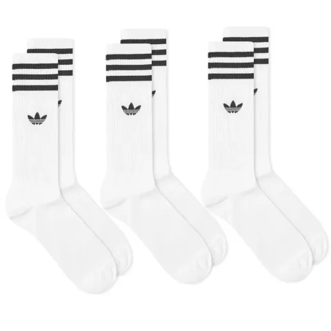 Solid Crew Sock