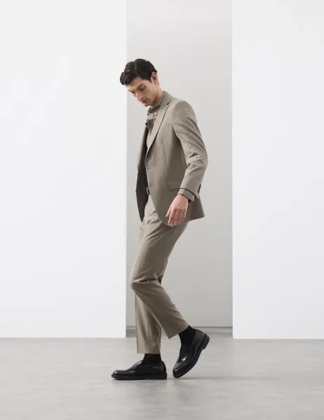 Autograph Tailored Fit Performance Trousers Onyx