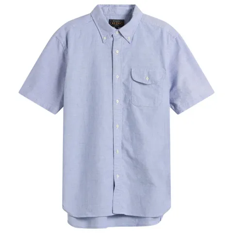 Button Down Short Sleeve Oxford Shirt