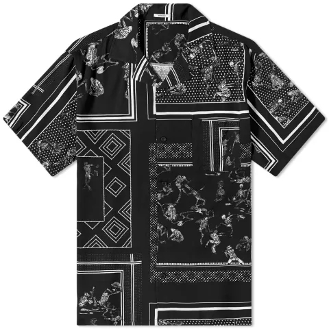 Bandana Print Vacation Shirt