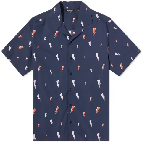 All Over Comic Bolts Vacation Shirt