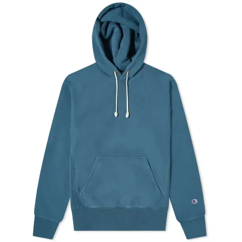 Acid Wash Popover Hoody