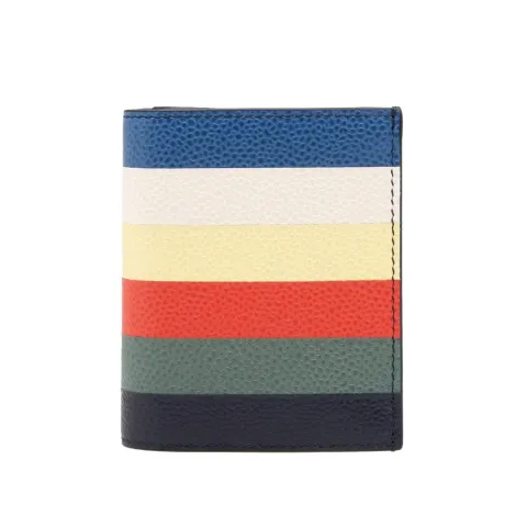 Horizontal Stripe Double Card Holder