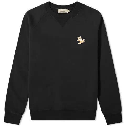 Maison Kitsuné Chillax Fox Patch Classic Crew Sweat