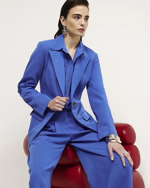 River Island Cinch Back Blazer