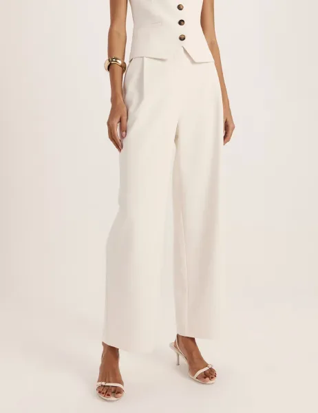 Saba High Waist Straight Leg Trousers