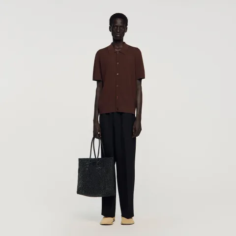 Openwork shirt