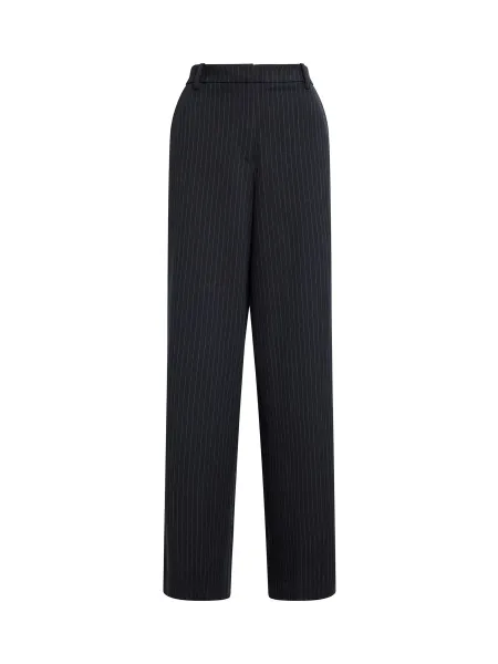 Forever New Women's Paloma Pinstriped Wide Leg Trousers