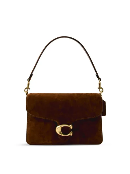 Coach Suede Chain Tabby Shoulder Bag