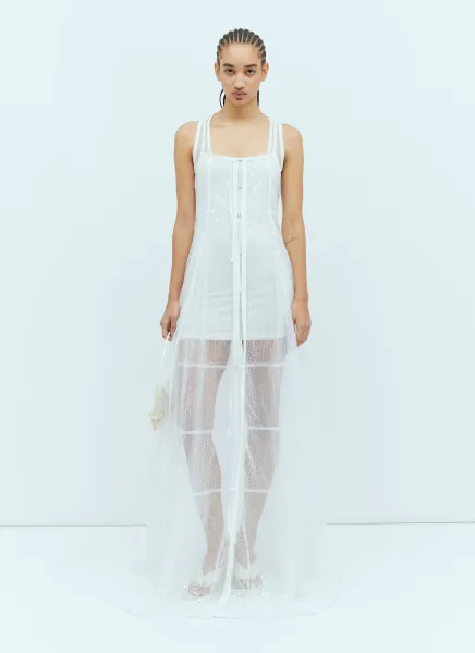La Robe Dentelle Maxi Dress