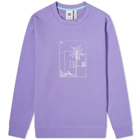 Linear Logo Crewneck