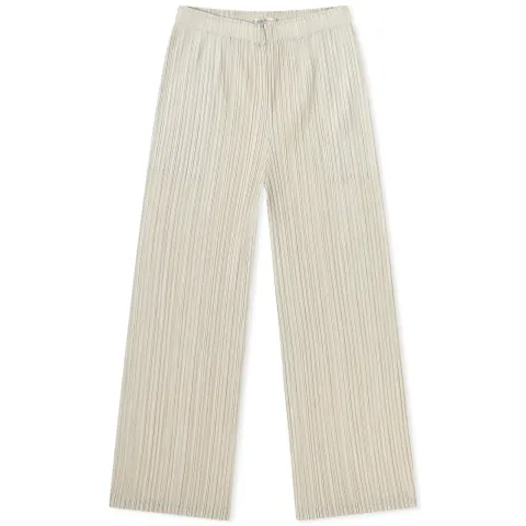 Straight Pleats Trousers