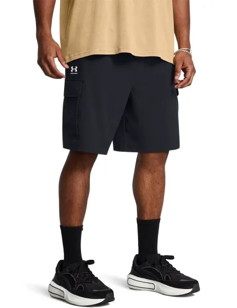 Under Armour Vibe Woven Cargo Stretch Active Shorts Black