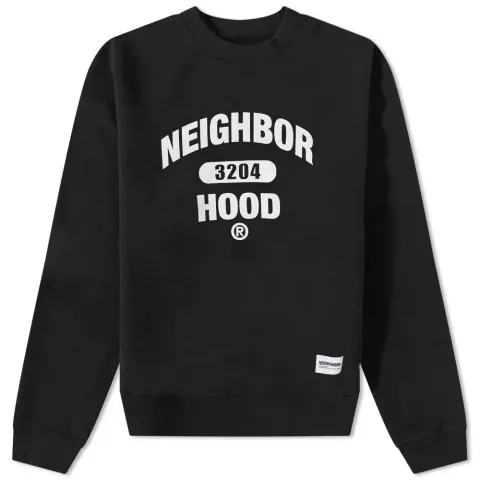 College Logo Crew Sweat