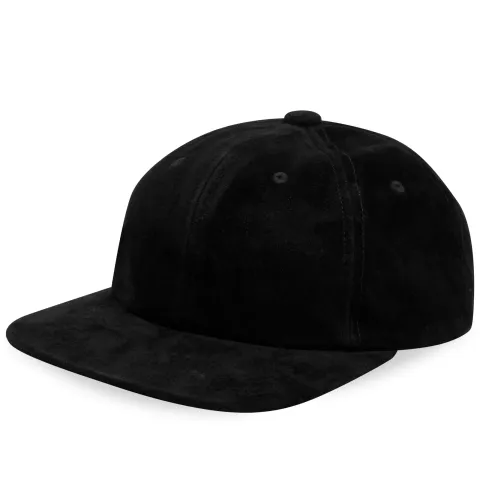 6 Panel Suede Cap