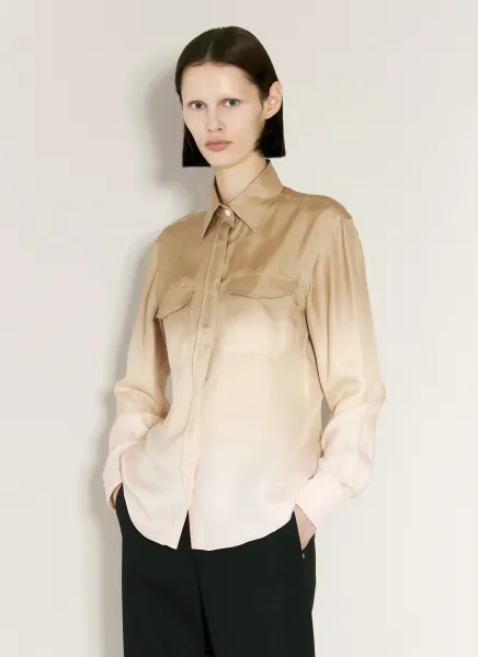 Ombre Silk Shirt