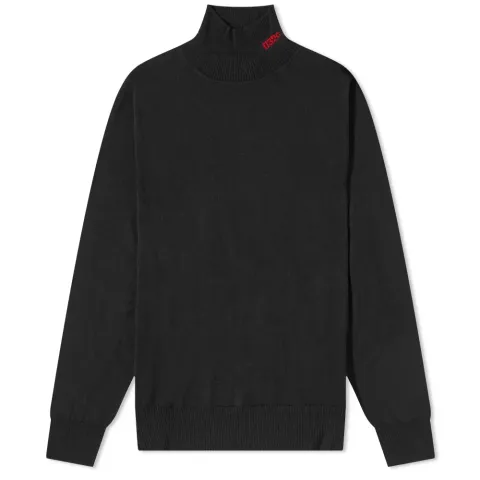 Logo Turtle Neck Knit