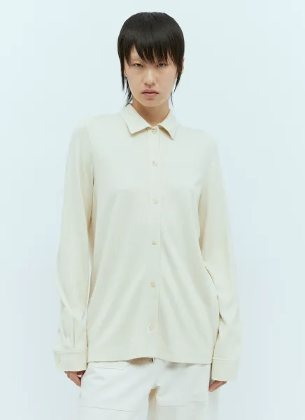 Jersey Button Shirt