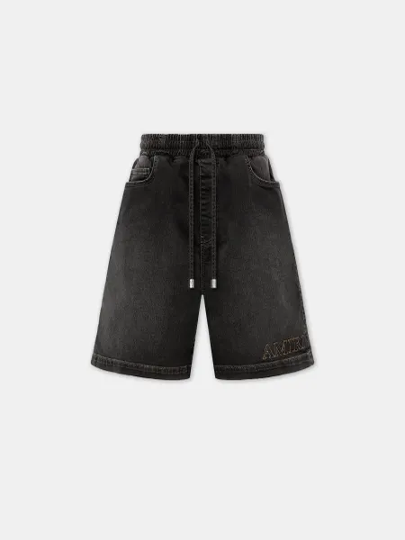 3D 5 POCKET SHORT - Vintage Black
