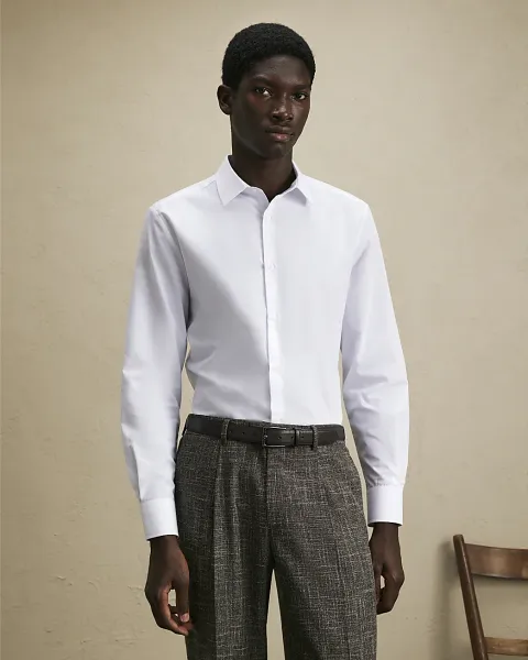 River Island Slim Fit Long Sleeve Shirt