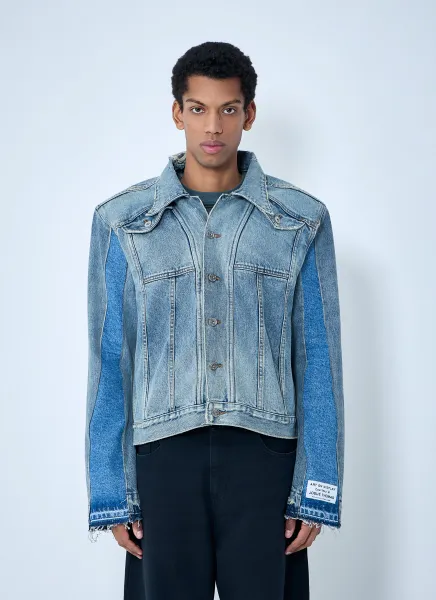 Panelled Denim Jacket