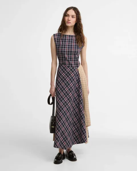 Dalbury Tartan Midi Dress