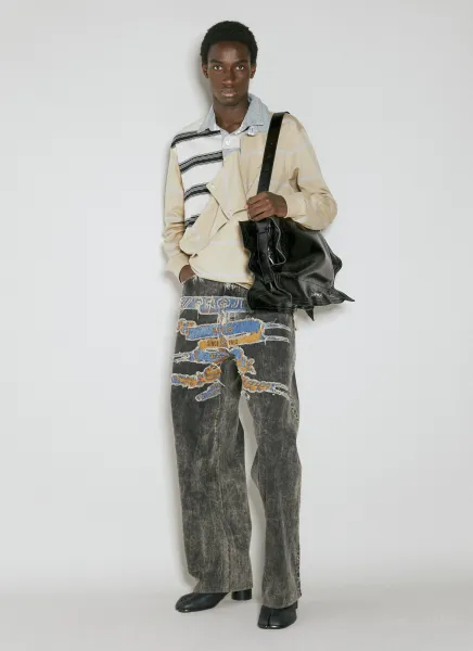 Paris' Best Patch Jeans