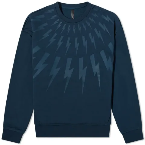 Fair Isle Thunderbolt Sweat
