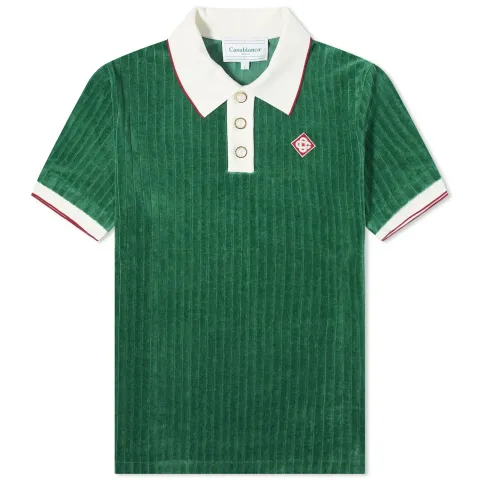Rib Velour Polo