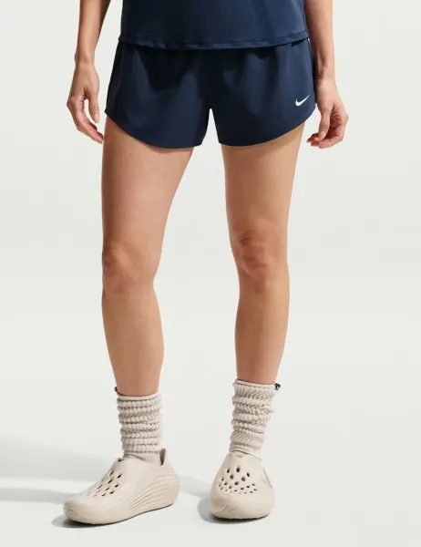 Nike One Dri-FIT Brief-Lined Shorts Dark Navy